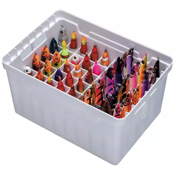 Коробка Meiho Inner Stocker Bm-51L 267x186x150mm к:white, фото , изображение 3